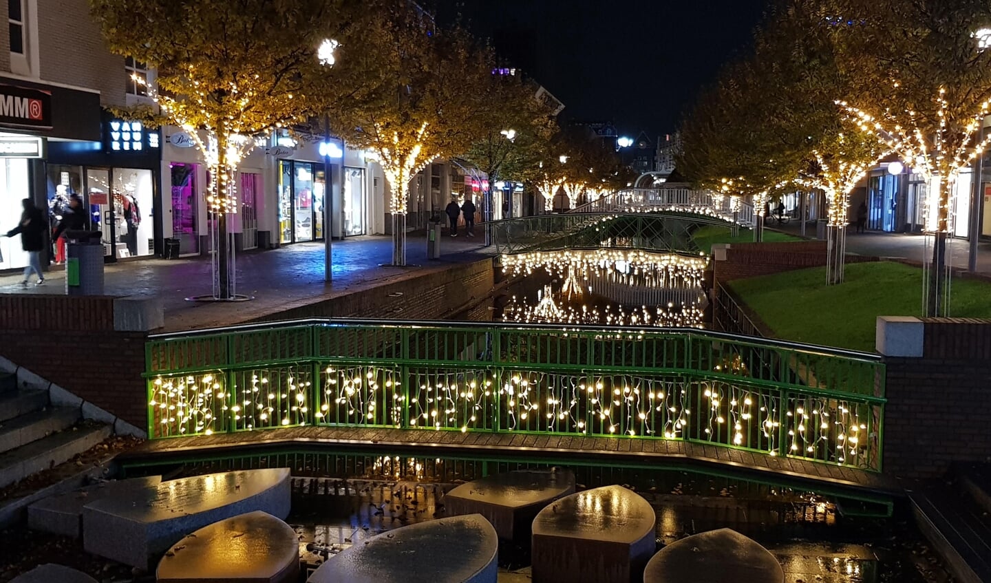 Volop sfeer op de Gedempte Gracht. 