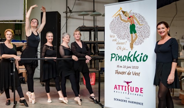 Balletschool Attitude en Schager Harmonie al bezig met nieuwe voorstelling over Pinokkio.
