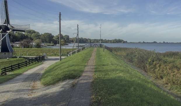 Huidig zicht op Enkhuizerzand vanaf Zuiderzeemuseum.