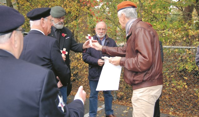 Veteranen onder elkaar.