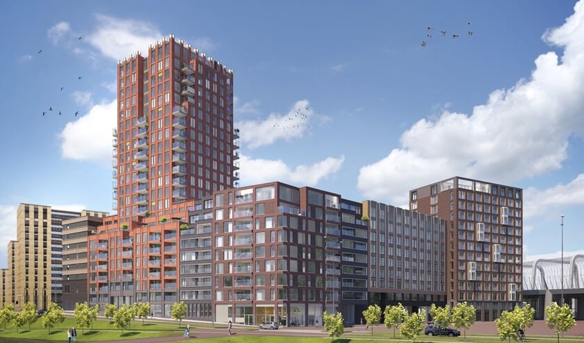 Gare du Nord: 177 nieuwe woningen voor internationale studenten. Ze wonen straks naast hét startpunt van de Noord-Zuidlijn: metrostation Noord.