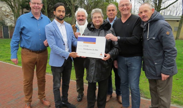 Stichting Gedenkstenen verheugd met donatie.