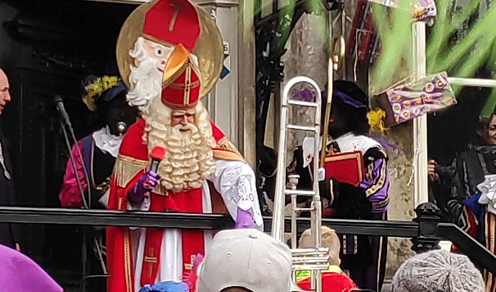 Sinterklaas werd in 2019 feestelijk ontvangen.
