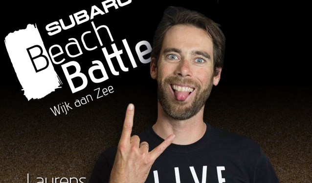 Laurens ten Dam doet weer mee aan de Subaru BeachBattle.