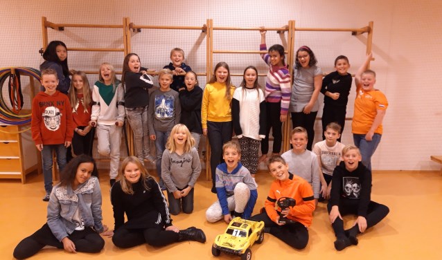 Groep 7-8 van Basisschool Zandhope doet mee met de RC-Cup.