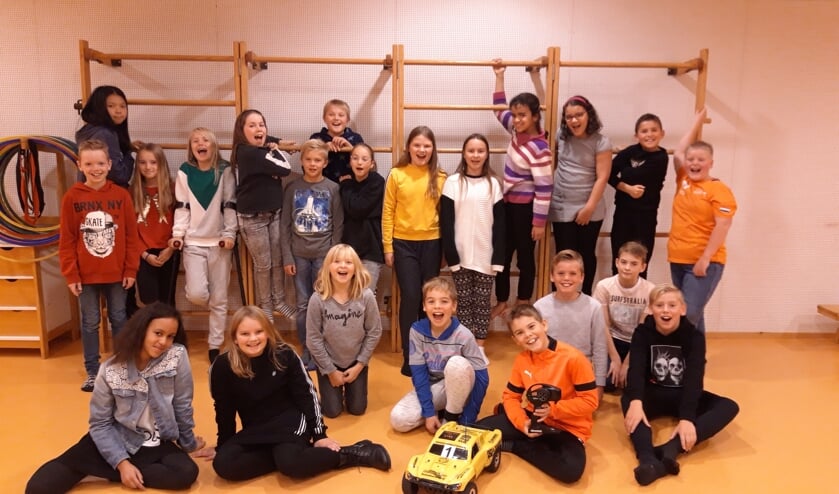 Groep 7-8 van Basisschool Zandhope doet mee met de RC-Cup.