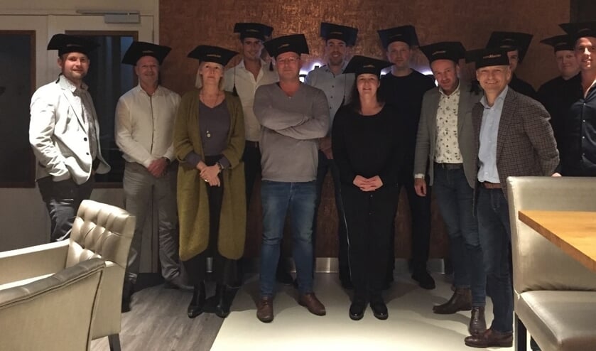 De deelnemers aan het eerste miniMaster.