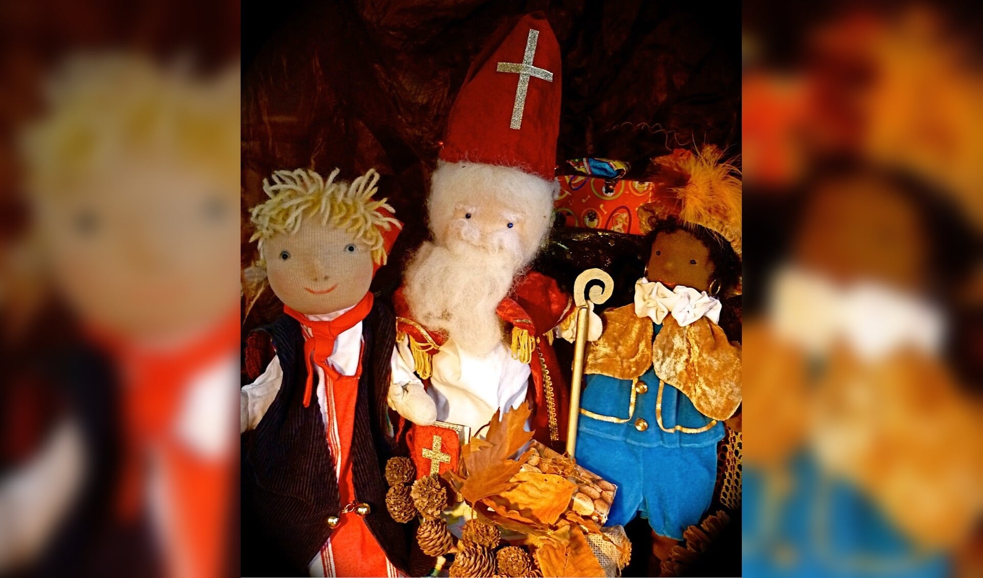 Sinterklaas bij kabouter Zako.