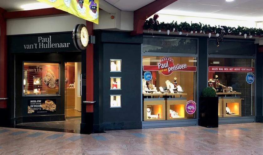 De winkel van Paul van 't Hullenaar in De Symfonie.