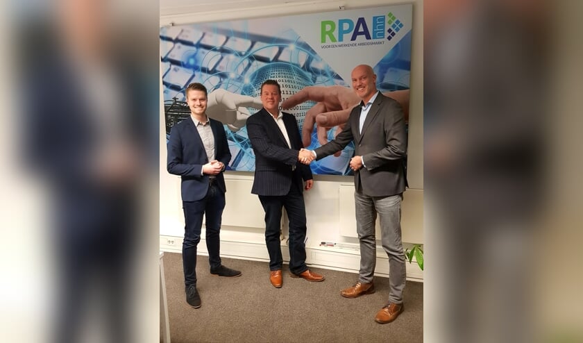 van links naar rechts: Brian Verweij (Strategie en beleid RPAnhn), Ben Tap en Jeroen Veerman (stuurgroep RPAnhn).