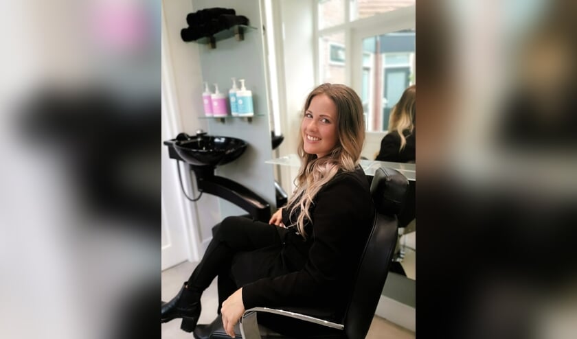 Nancy van de gelijknamige kapsalon.