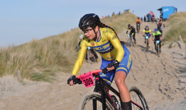 Tessa Neefjes uit Wervershoof won zilver in Scheveningen.