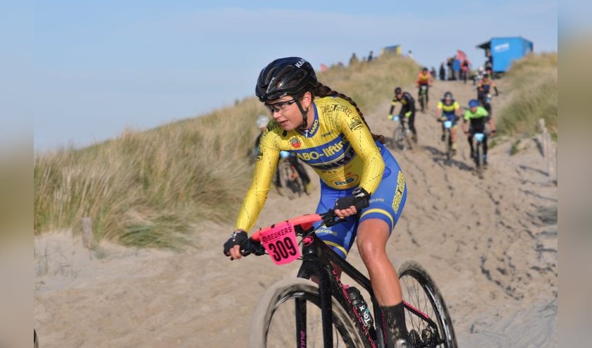 Tessa Neefjes uit Wervershoof won zilver in Scheveningen.