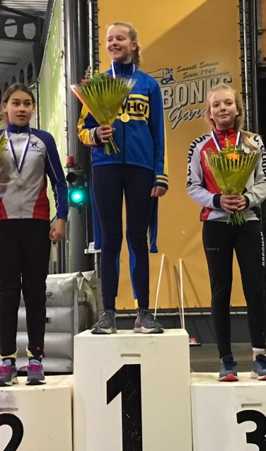 Iris Verbeek werd kampioen in haar categorie.