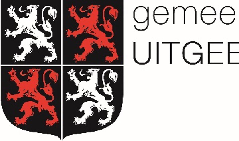 Het wapen van de gemeente Uitgeest.