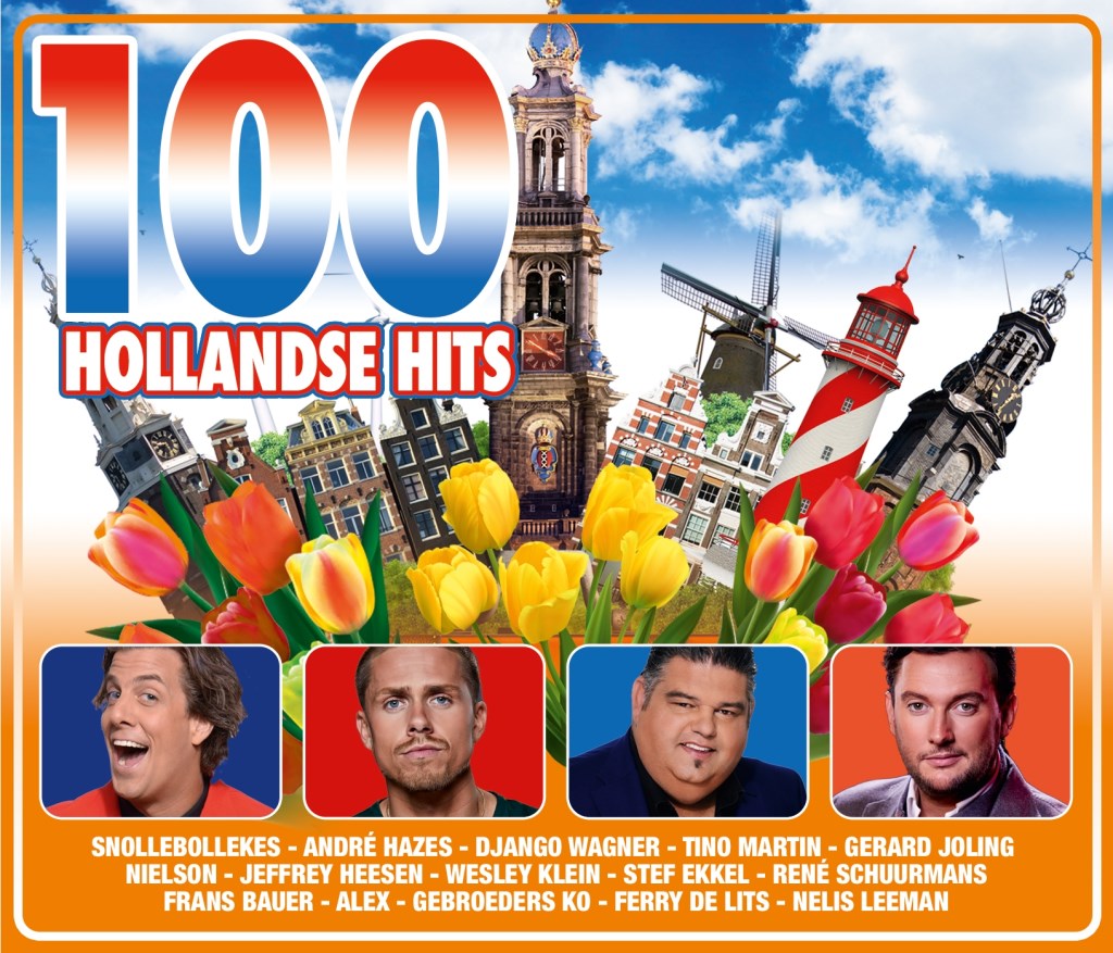 Alle Hollandse hits op 4 cd's.