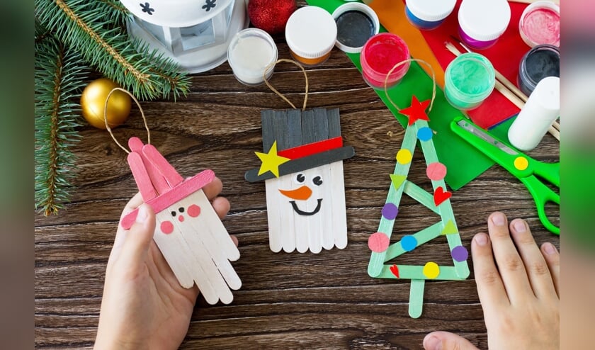 Kinderen kunnen creatief bezig zijn in de kerstvakantie in de Speeltoren.
