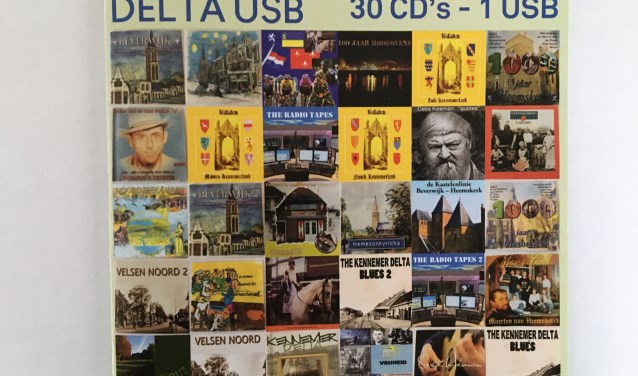 Alle liederen die voorkomen op dertig cd's, staan op een usb-stick.