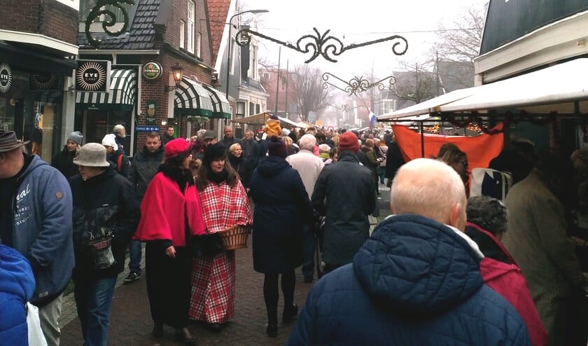 Gezellige drukte op een vorige Dickensmarkt.
