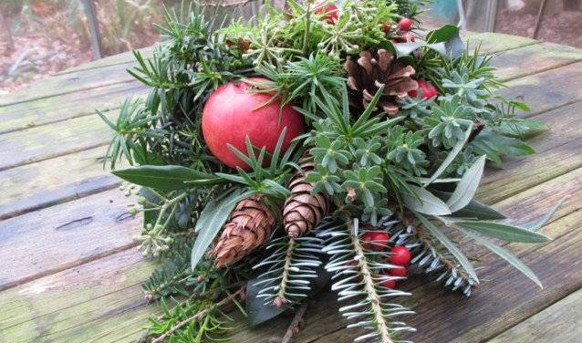 Kerststukje maken bij Dierendorp op donderdag 12 december.