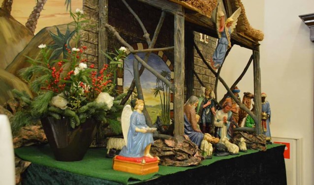 De kerststal.
