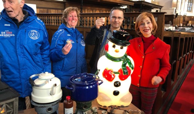 Alvast sfeer proeven met Marijke Helwegen voor Kerst op het Dorp