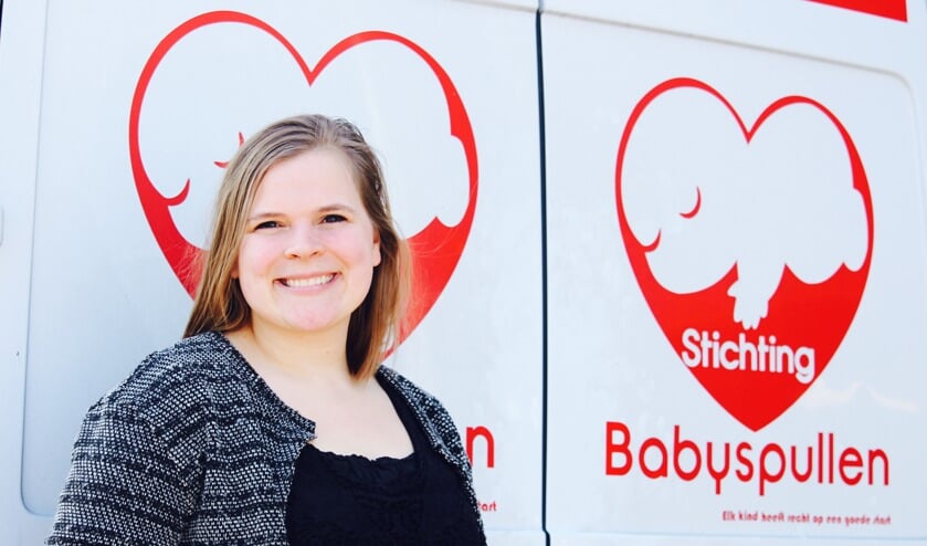 Marjolijn Hermus, oprichtster van Stichting Babyspullen.