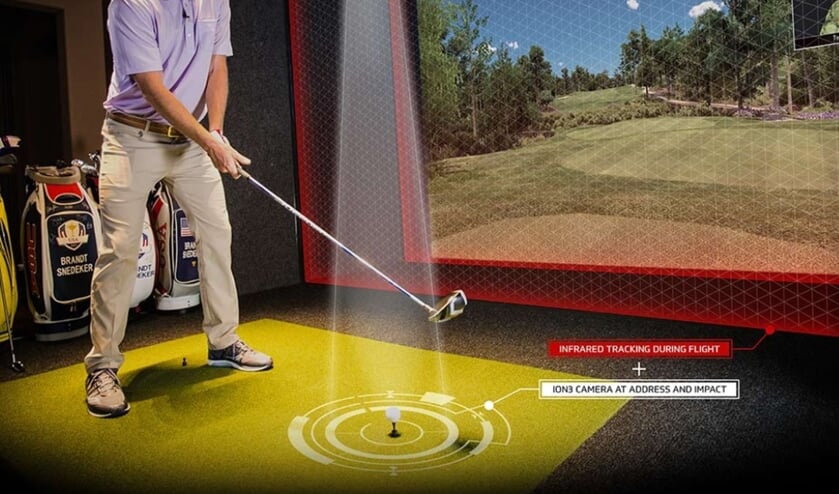 Perfect om te werken met de simulatoren bij Indoor Roosendaal. De golfer krijgt alle informatie over zijn swing.