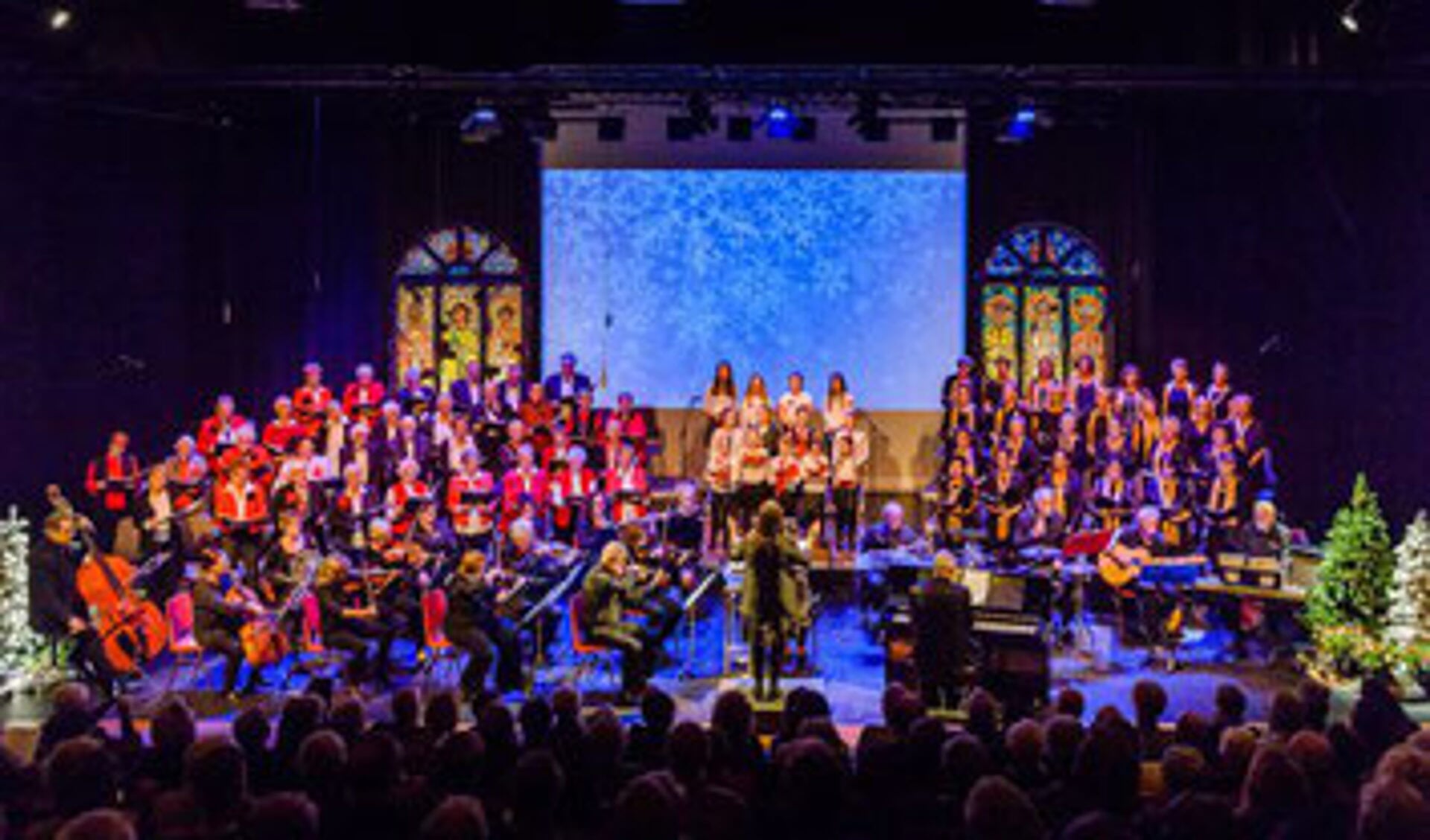 Het kerstconcert in 2018. 