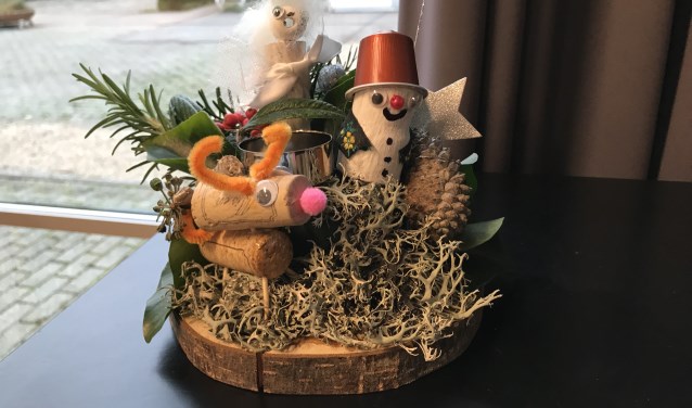Workshop kerststukje maken.
