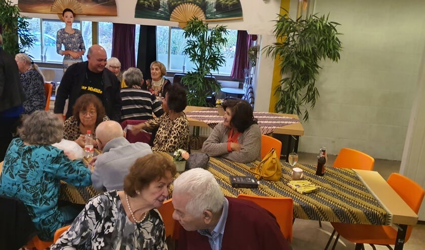 Lekker aan de nasi bij Masoek Sadja.