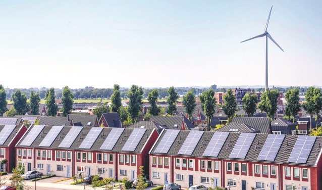 Duurzame energiebronnen in Stad van de Zon in Heerhugowaard.