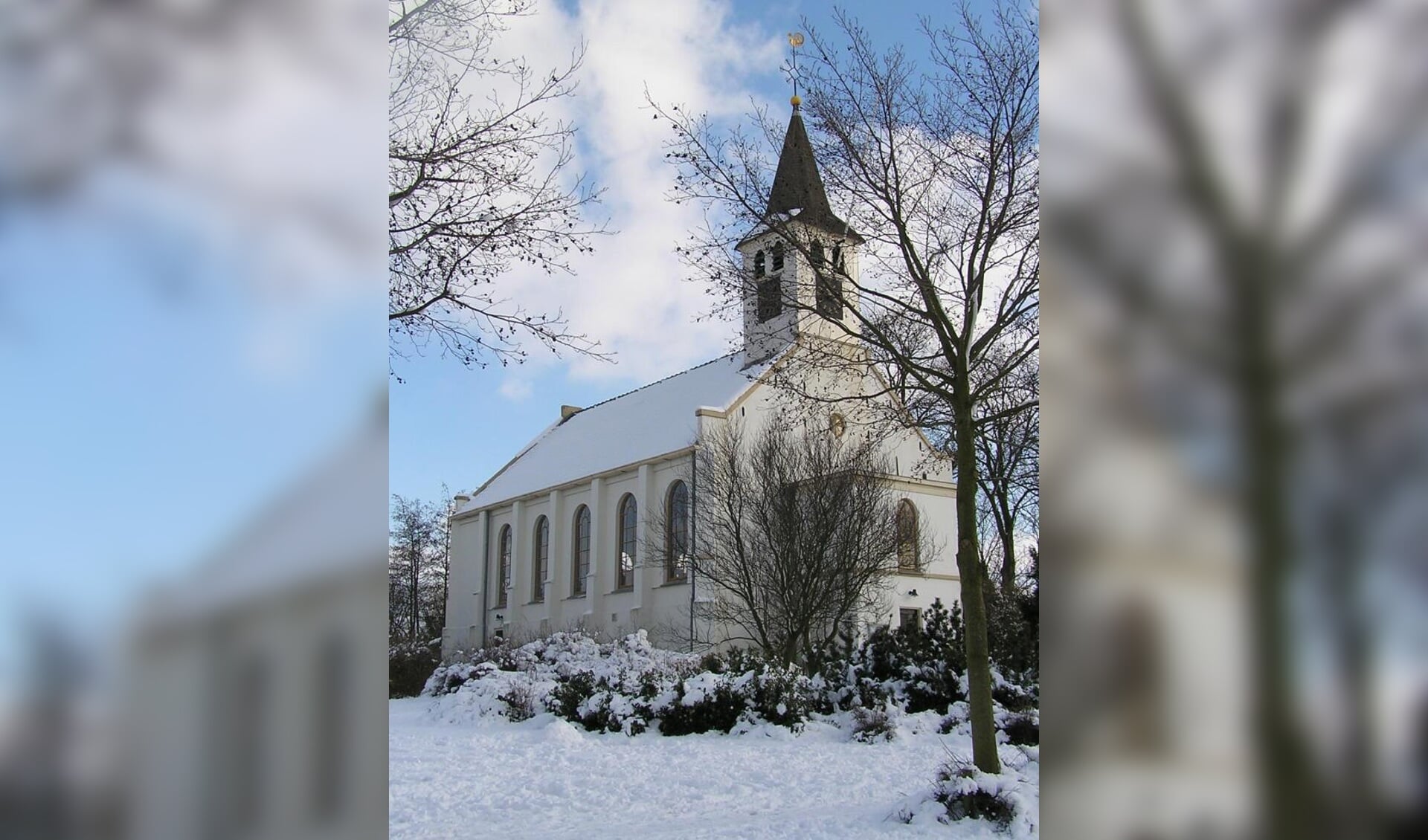Het Witte Kerkje van Wieringenwaard.