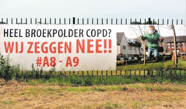 Bewoners van de Broekpolder willen daarentegen niets weten van de A8-A9.