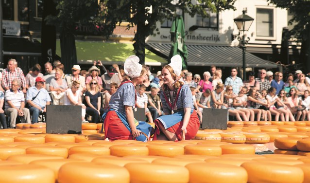 De verblijfsduur van toeristen op de kaasmarkt steeg met 3%.