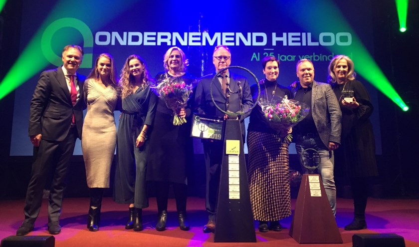 De prijzenregen voor ondernemers in Heiloo is elk jaar weer een bijzonder moment.