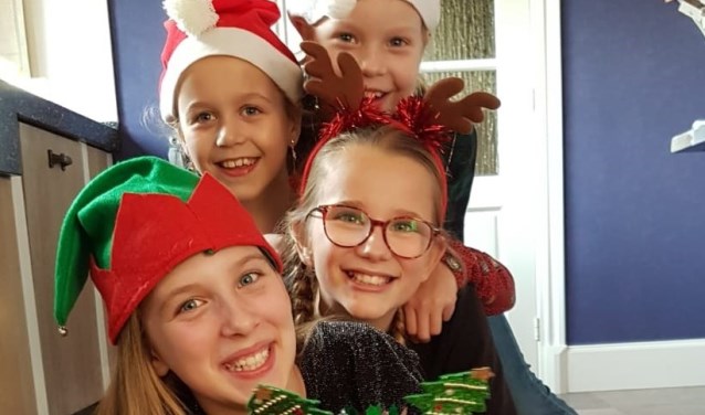 De kinderen van het Kinderkoor.