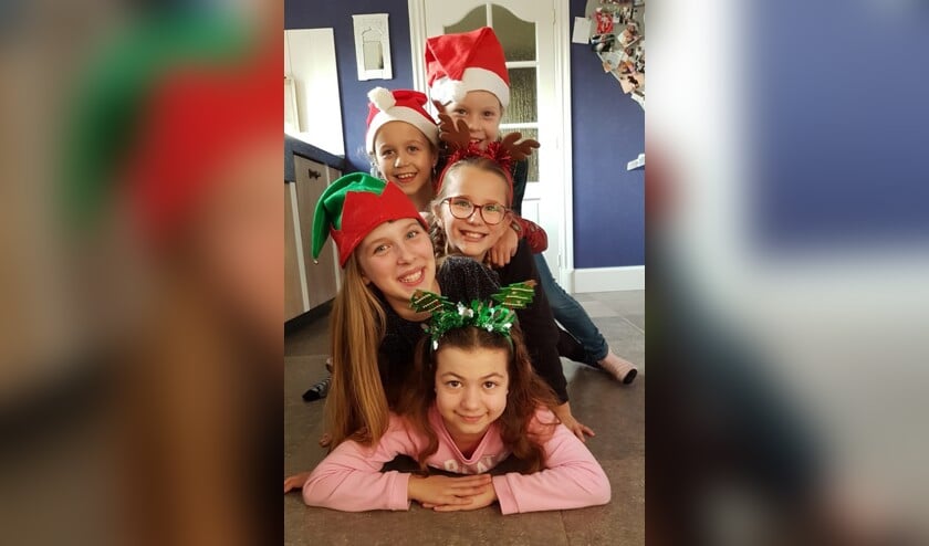 De kinderen van het Kinderkoor.