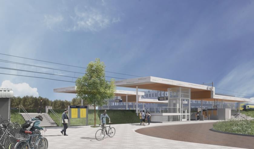 Zo ziet station Noord er straks uit.