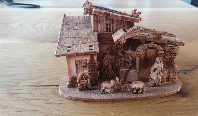 Kerststal van Hans Schipper.