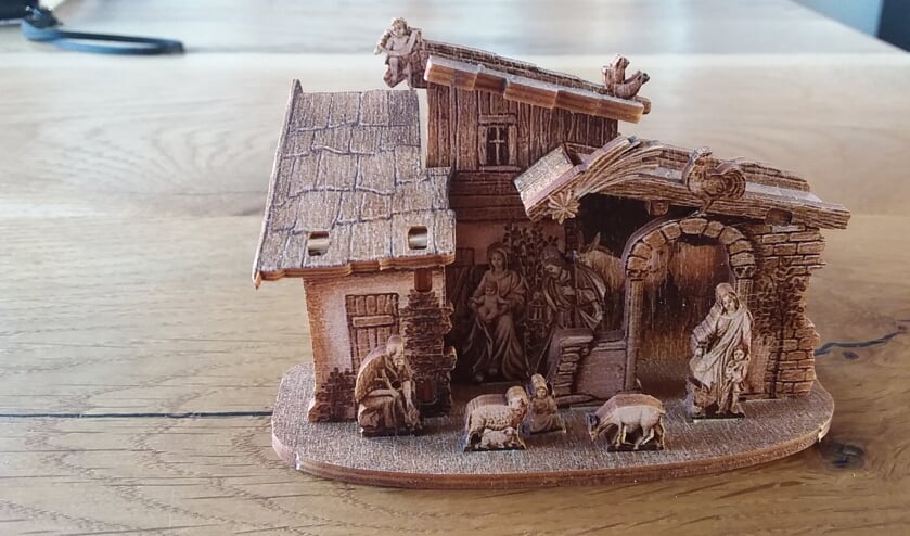 Kerststal van Hans Schipper.