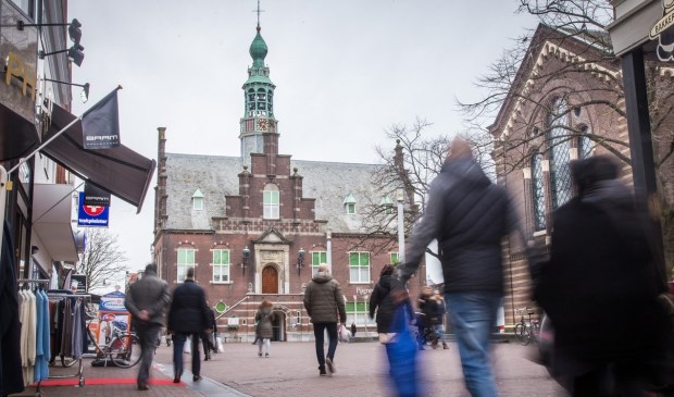 Karakteristiek beeld in het centrum.