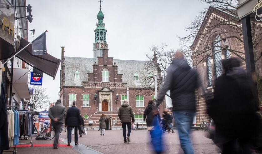 Karakteristiek beeld in het centrum.