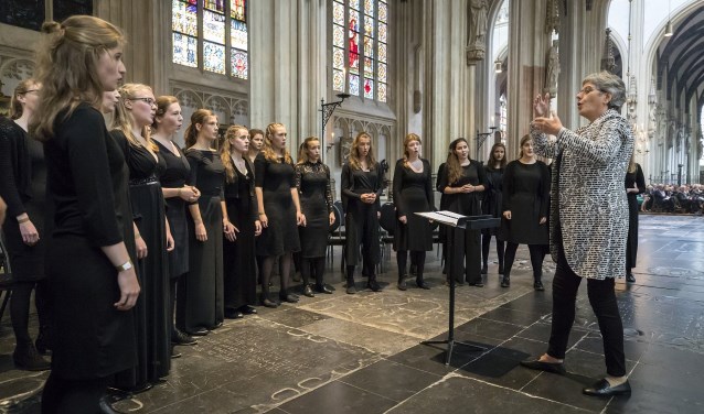 Een optreden in Den Bosch.