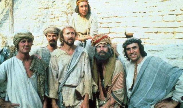 Monty Python's Life of Brian te zien in het Dorpshuis in Uitgeest.
