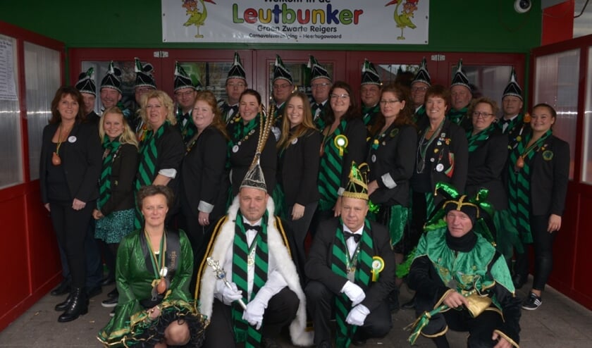 Carnavalsvereniging Groen-Zwarte Reigers bestaat dit jaar elf jaar en dat moet gevierd worden.