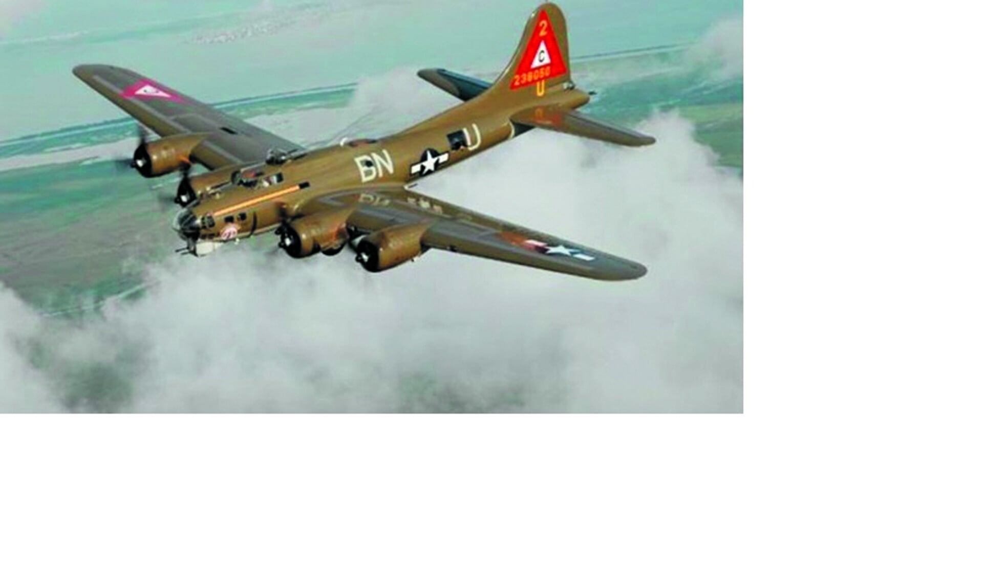 Een Amerikaanse B17-vliegtuig stortte in 1944 neer in een weiland in Uitgeest.