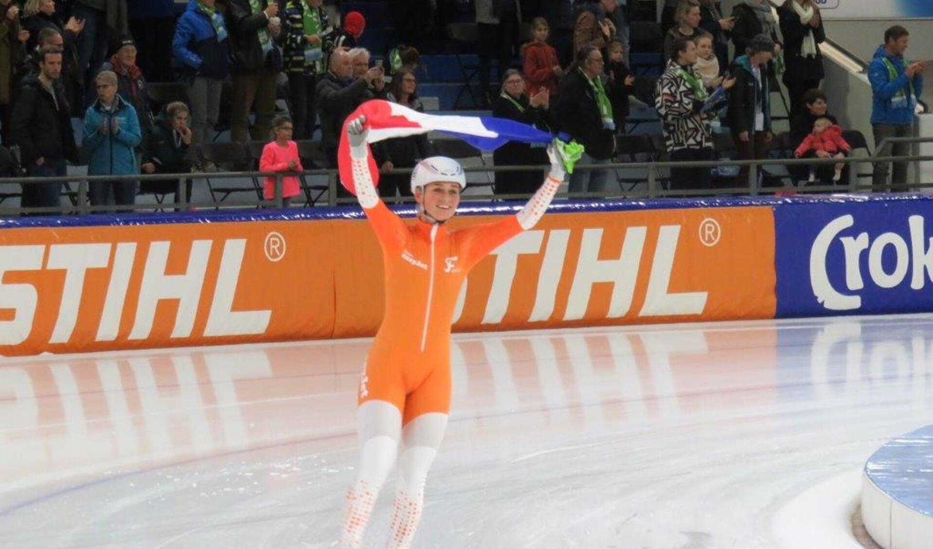 Wereldkampioen Irene Schouten is lijstduwer bij NatuurlijkmBBW. 