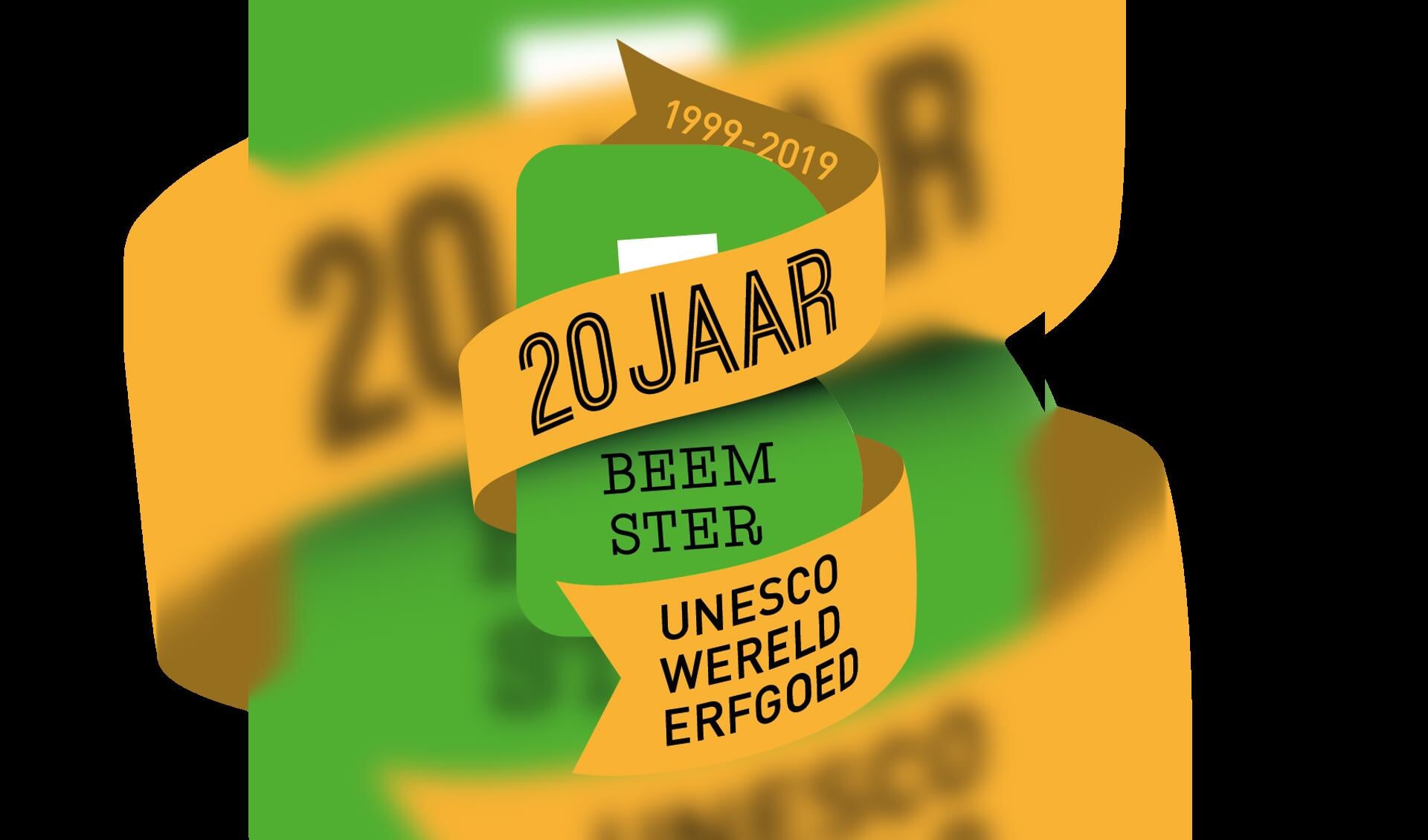 Logo 20 jaar Beemster Werelderfgoed