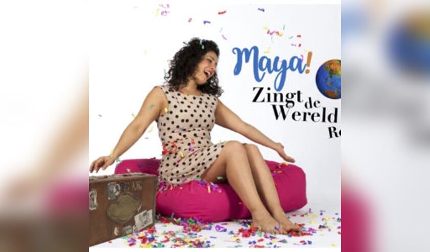 Maya tijdens haar wereldreis.